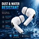Kratos TW02 Ear Buds Wireless with 60H Playtime, Noise Isolation & Clear Calls, Bluetooth Earbuds with Voice Assistant, Ear Buds with Bluetooth V 5.3 & with Type C Fast Charging, IPX5 TWS Earphones 3