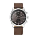 Titan Wrist with Quartz Multifunction Brown Dial Brown Leather Strap Watch for Men - NT1805SL12 1
