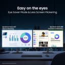 Samsung 24"(60.5 cm) Flat IPS Monitor|IPS Panel|FHD 1920 x 1080|100 Hz|New Super Slim Design|Ports-HDMI,VGA|Tilt Stand Feature -2˚ to 21˚|Game Mode|Eye Saver Mode|Wall Mountable|LS24D300GAWXXL|Black 4