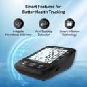 Tata 1mg Clinically Validated Blood Pressure Monitor| Gold Plated Microcontroller for High Precision| Arm Movement Detection Technology| Dual Power Option - USB Type C & AA Battery, Black 4