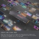 SANDISK Optimus™ 5100 NVMe™ SSD, 500GB, Upto 6600MB/s R, 5600MB/s W, 5Y Warranty, PCIe Gen 4 NVMe M.2 (2280), Gaming Storage, Internal Solid State Drive (SDSP51500GAN-000E0) 3