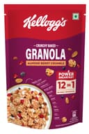 Kellogg’s Crunchy Almond Berry Crumble Granola 450g | 12-In-1 Power Breakfast | No Maida, No Palm Oil | Source of Protein & Fibre | Baked Multigrain Clusters 1