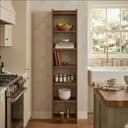 Callas 7 Layer Engineered Wood Bookshelf Multipurpose Home Decor Storage Rack | Showcase Organizer for Living Room, Kitchen, Bedroom, Office | (BR-O7-WL) 5