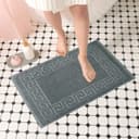 AYUS 780 GSM Pure Cotton Bath/Door Mat Luxury Hotel & Spa Quality, Ringspun Cotton, Maximum Softness & Absorbency 30 x 20 (in Inches)/(51 x 76 cm) (Grey) 3