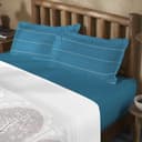 MYTRIDENT Sanskriti Cotton Bedsheet for Double Bed, Gifting Collection King Size - Gond Art Blue 3