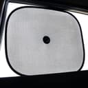 KINGSWAY Car Window Curtain Sticky Sun Shades Compatible with Tata Indigo, (Year 2002-2009), Universal Fit Sunshades for Side Window, Rear Window, Black Color, 4 Pieces 3