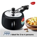 Pigeon by Stovekraft Hard Anodised Aluminium Inner Lid Cooker - 3 Litre with Induction Base, Silver, medium (14547) 2