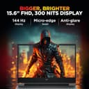 HP Smartchoice Victus, 14th Gen Intel Core i5-14450HX, 6GB RTX 3050, 24GB DDR5(Upgradeable) 512GB SSD, 144Hz, 300 nits, 15.6''/39.6cm, Win11, Office 24, Mica Silver, 2.3kg, fa2303/15tx, Gaming Laptop 4