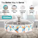 The Better Home Stainless Steel Insulated Casserole For Roti (1.5L) | Hot Boxes For Kitchen | Serving Bowl Set | Kitchen Gift Items | Roti/Chapati Storage Box | House Warming Gifts 4
