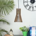 tu casa White Color 1 Light Glass Pendant LampSL2094 (Bulb not Included) 4