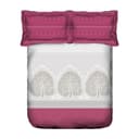 MYTRIDENT Sanskriti Cotton Bedsheet for Double Bed, Gifting Collection King Size - Gond Art Pink 5