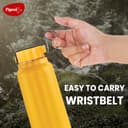 Pigeon Stainless Steel By Stovekraft Radiant Insulated Wide Mouth Bottle 750 Ml Leak Proof (Yellow) 4