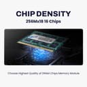 EVM 8GB DDR3 Laptop RAM 1600MHz | SO-DIMM – 1.35V Low Voltage | 204-PIN Pin, Intel & AMD Compatible | High-Speed Laptop Memory Upgrade | 10 Year Warranty (EVMT8G1600S86P) 5