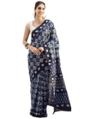 Libas Printed Cotton Saree for Women With Unstitched Blouse Piece | Daily & Casual Wear 1