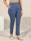 Libas Printed Cotton Straight Kurta with Trouser 5