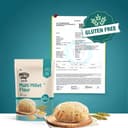 Lo Foods Gluten Free Multigrain Atta 1 Kg, Multi Millet Flour, High Fibre, High Protein, Gluten Free Atta 4