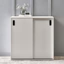 Home Centre | Helios Madison 2-Door Book Cabinet | Engineered Wood | White | 1 Year Warranty 2