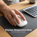 EVM Wireless Mouse 2.4GHz | 1600 DPI Optical Mouse | USB Nano Receiver | Ergonomic Design | Smooth Cursor Control | 1 Year Warranty (EWLM-720) 5