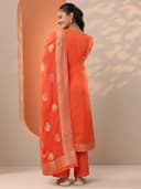 Libas Solid Libas Silk blend Straight fit Kurta set for Women | daily wear suit 3
