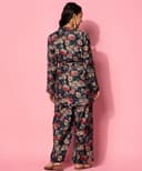 Libas Womens Printed Silk Blend Co ord Set for Women Casual wear | Office wear 3