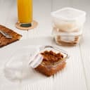 Amazon Brand - Solimo Airtight Borosilicate Glass Container Set (Transparent,3 Pieces, 350 ml) 3