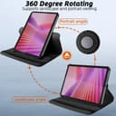 TGK 360 Rotatable Flip Cover Case for Lenovo Tab 10.1 inch 2025 TB-311FU TB-311XU (Black) 4