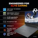 HP Smartchoice Victus, 14th Gen Intel Core i5-14450HX, 6GB RTX 3050, 24GB DDR5(Upgradeable) 512GB SSD, 144Hz, 300 nits, 15.6''/39.6cm, Win11, Office 24, Mica Silver, 2.3kg, fa2303/15tx, Gaming Laptop 5