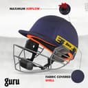 GURU Premium Cricket Helmet with Adjustable Strap, Comfortable Fit & Lightweight 2