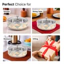 The Better Home Stainless Steel Insulated Casserole For Roti (1.5 Liters) | Hot Boxes For Kitchen | Serving Bowl Set | Kitchen Gift Items | Roti/Chapati Storage Box | House Warming Gifts 5