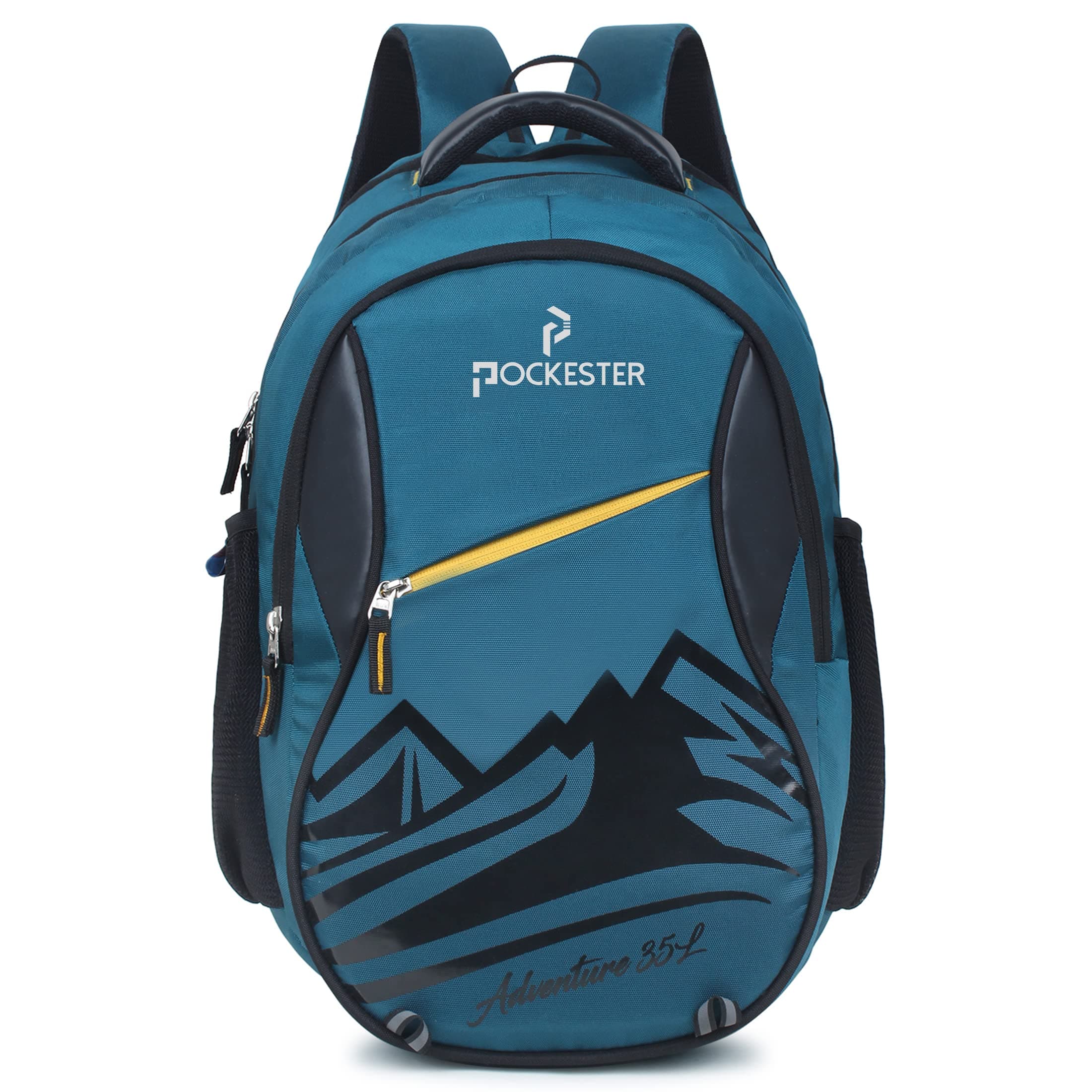 Large 35 L Laptop Office College Unisex Backpack with rain cover (Compatible with 15.6 inch laptops) (Teal)