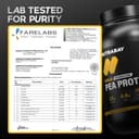 NUTRABAY Gold Pea Protein Powder - 1kg, Rich Chocolate Crème | 25g Protein, 4.6g BCAA, 5g Fiber | Complete Amino Profile | Tastiest & Smoothest Vegan, Plant Protein | Muscle Gain & Fast Recovery 5