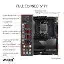 ASUS ROG Crosshair X670E Hero, Gaming ATX Motherboard, AMD AM5, DDR5, PCI 5.0, Intel 2.5Gb Ethernet, WiFi 6E (802.11ax), ROG SupremeFX 7.1 Surround, 5xM.2, 6xSATA 6GB/s, Aura Sync RGB 5