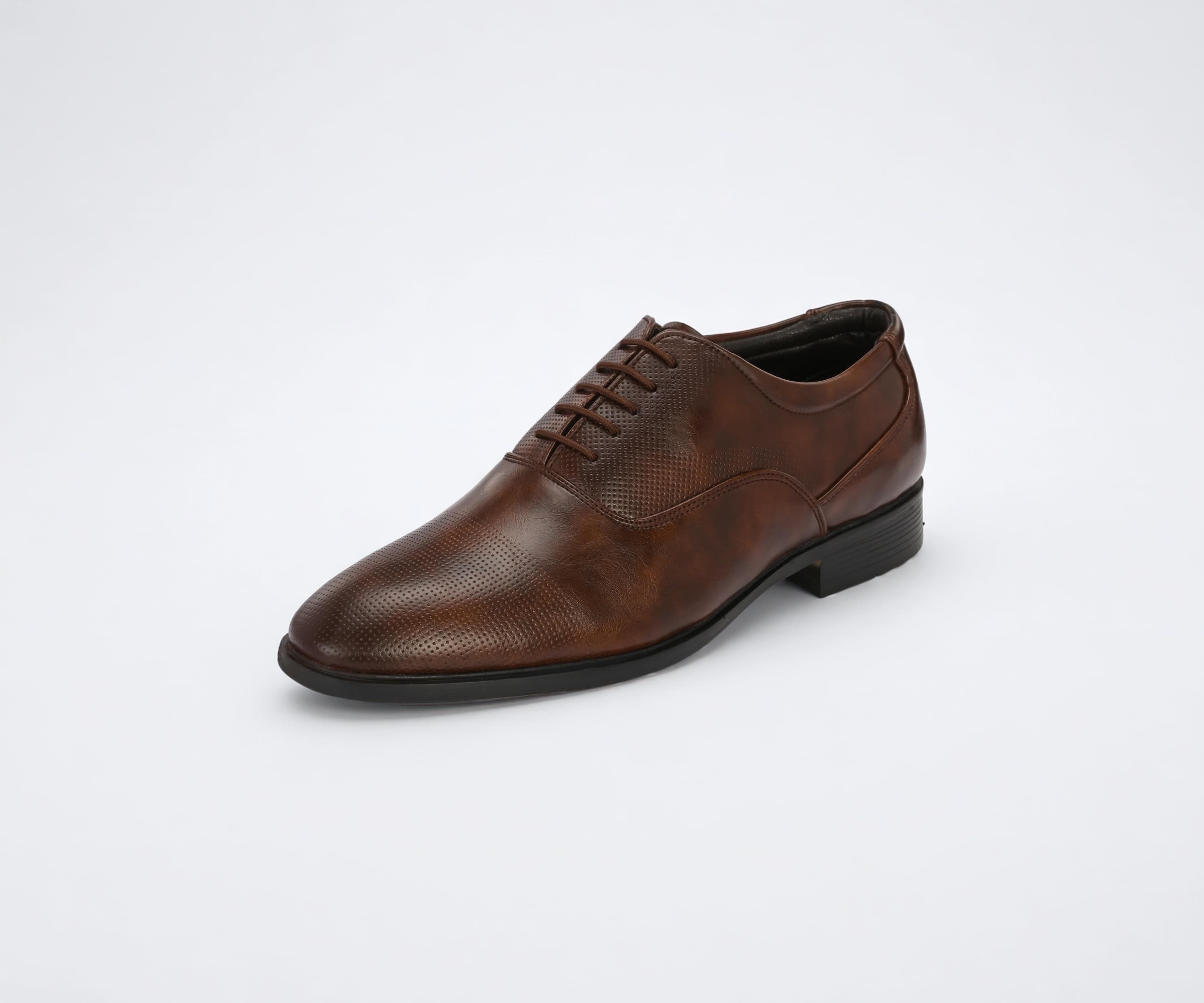 Centrino Men's Formal |Business Casual Lace-Up Derby Dress Shoes | Comfort, Style and Durability for Professional or Formal Wear (6520)