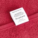 Amazon Brand - Solimo 100% Cotton Bath Towel, 500 GSM (Spanish Red) 4