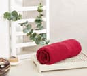 Amazon Brand - Solimo 100% Cotton Bath Towel, 500 GSM (Spanish Red) 2