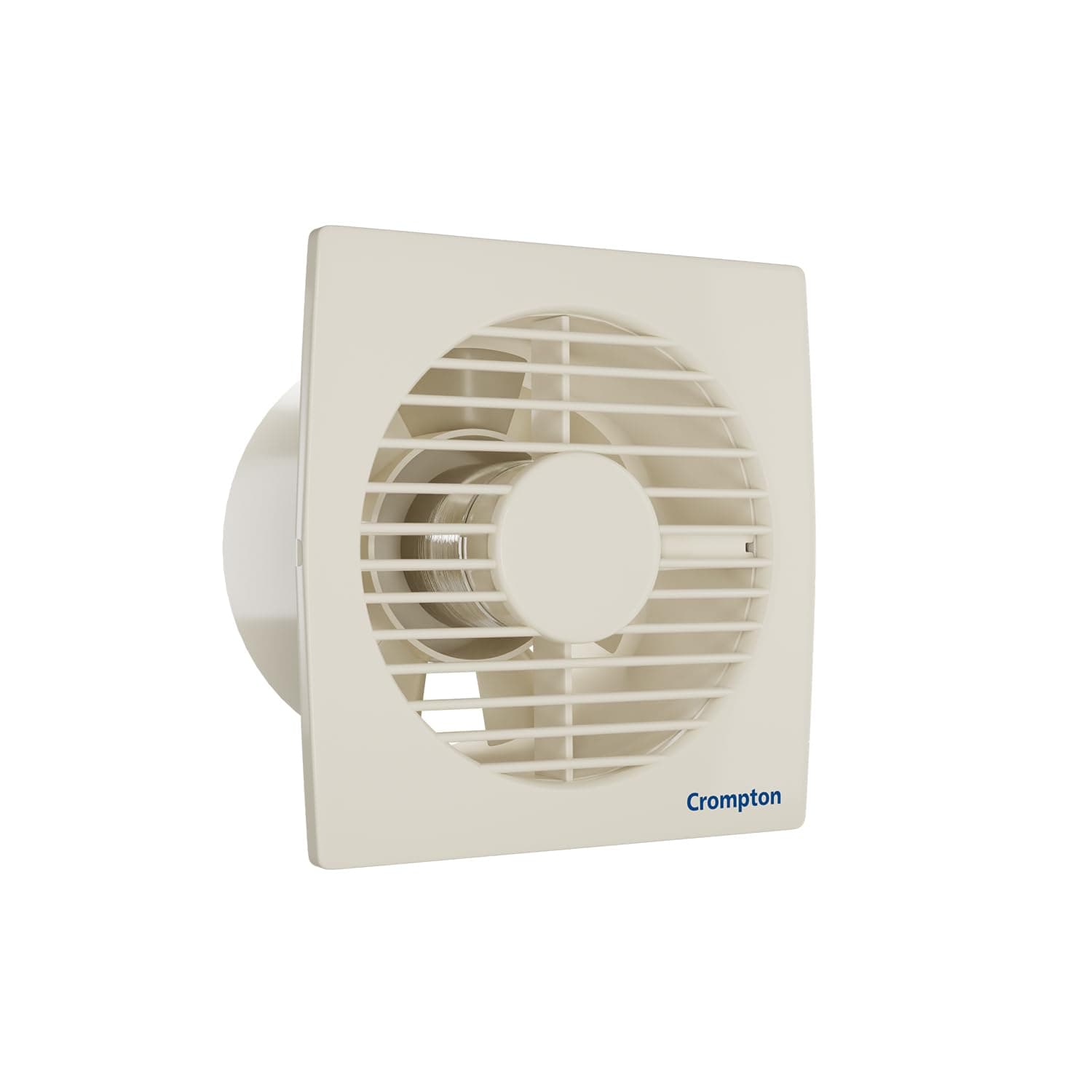 Crompton Axial Air 150 mm (6 inch) Kitchen/Bathroom/Office Exhaust (Ventilation) Fan | 1750 RPM | Low Noise | Sturdy Front Grill | Wall,Glass & Grill Mounting | 2 Year Warranty | Ivory