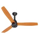 Crompton Energion Grace 1200mm BLDC Ceiling Fan | Point Anywhere Remote Control | BEE 5 Star Rated Energy Efficient | Superior Air Delivery | 4* Year Manufacturer Warranty | Light Pinewood 1