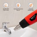 Amazon Basics 2000W Heat Gun | Dual Temperature & Airflow Control | ABS Body | Heavy-Duty Hot Air Gun for Paint Removal, Plastic Welding & Shrinking | Red 4