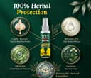 Amish Herbal Bedbug Spray 100ml | Powerful Bed Bugs Repellent Spray for Bed, Mattress & Furniture | Organic Khatmal Repellent for Home | Odorless Herbal Pest Control 3
