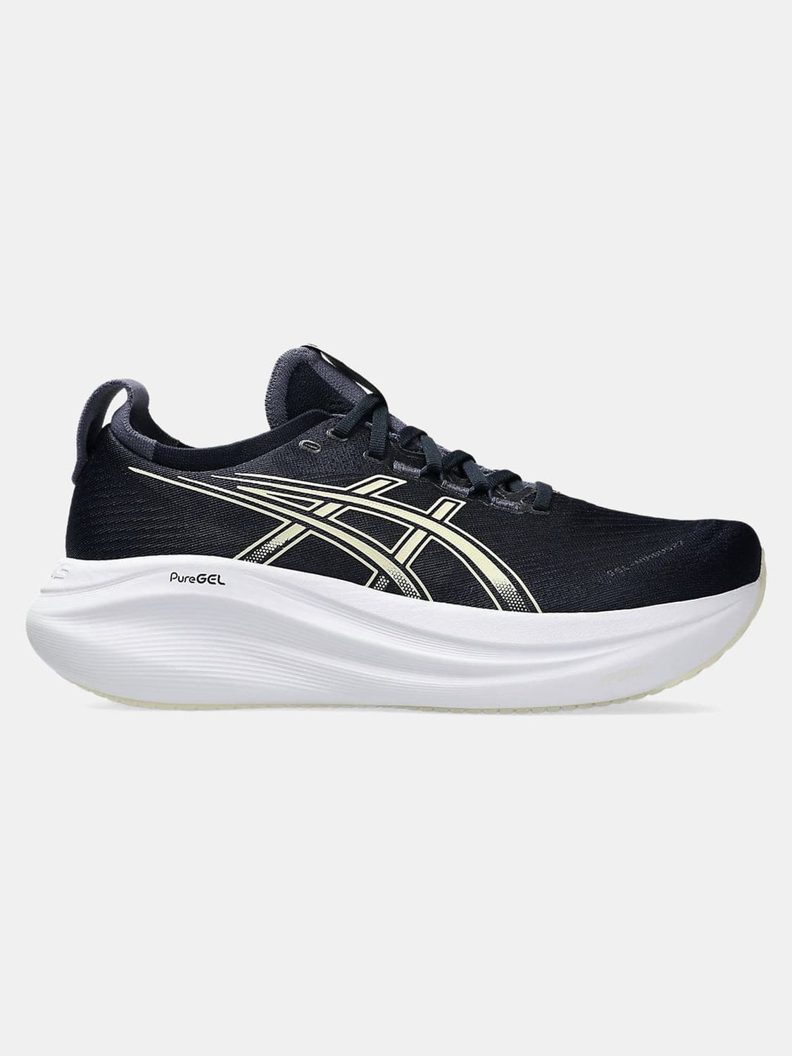 Asics GEL-NIMBUS 27 Running Shoes For Men (Dark Blue , 12)