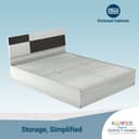 Flipkart Perfect Homes Neptune Engineered Wood Queen Box Bed, 1980 mm x 157 cm (64.96 ft x 5.15 ft) Price in India - Buy Flipkart Perfect Homes Neptune Engineered Wood Queen Box Bed, 1980 mm x 157 cm (64.96 ft x 5.15 ft) online at Flipkart.com 4
