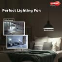 EVEREADY 10 W Basic Standard B22 LED Bulb (White, Pack of 2) 4