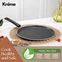 Kreme series Nonstick Granite Non-Induction Flat Dosa Tawa 28 cm diameter (Aluminium, Non-stick) 4