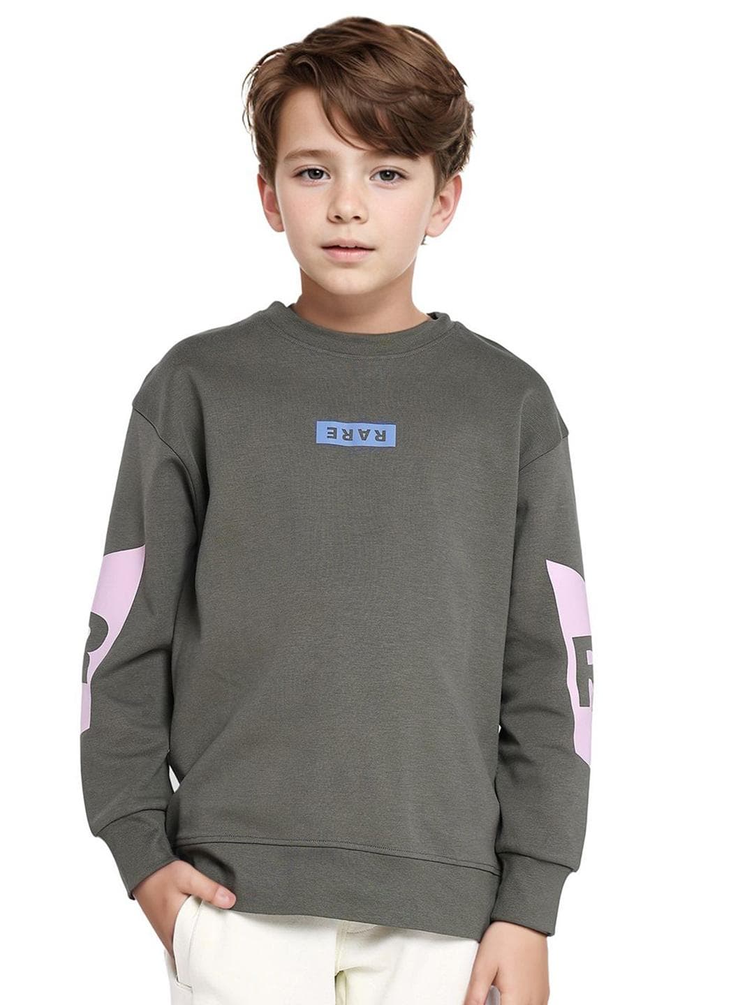 Rare Ones Boys Digital Print Sweatshirt