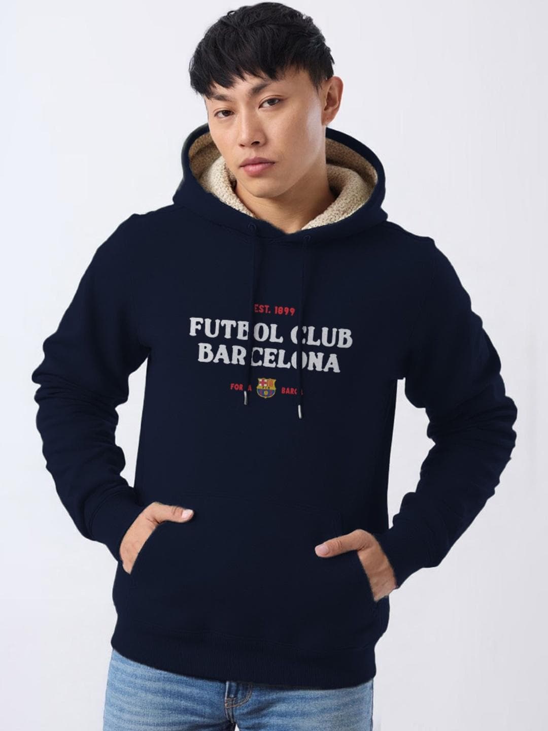 TOGS & TERRE Men Printed Hooded Sweatshirt