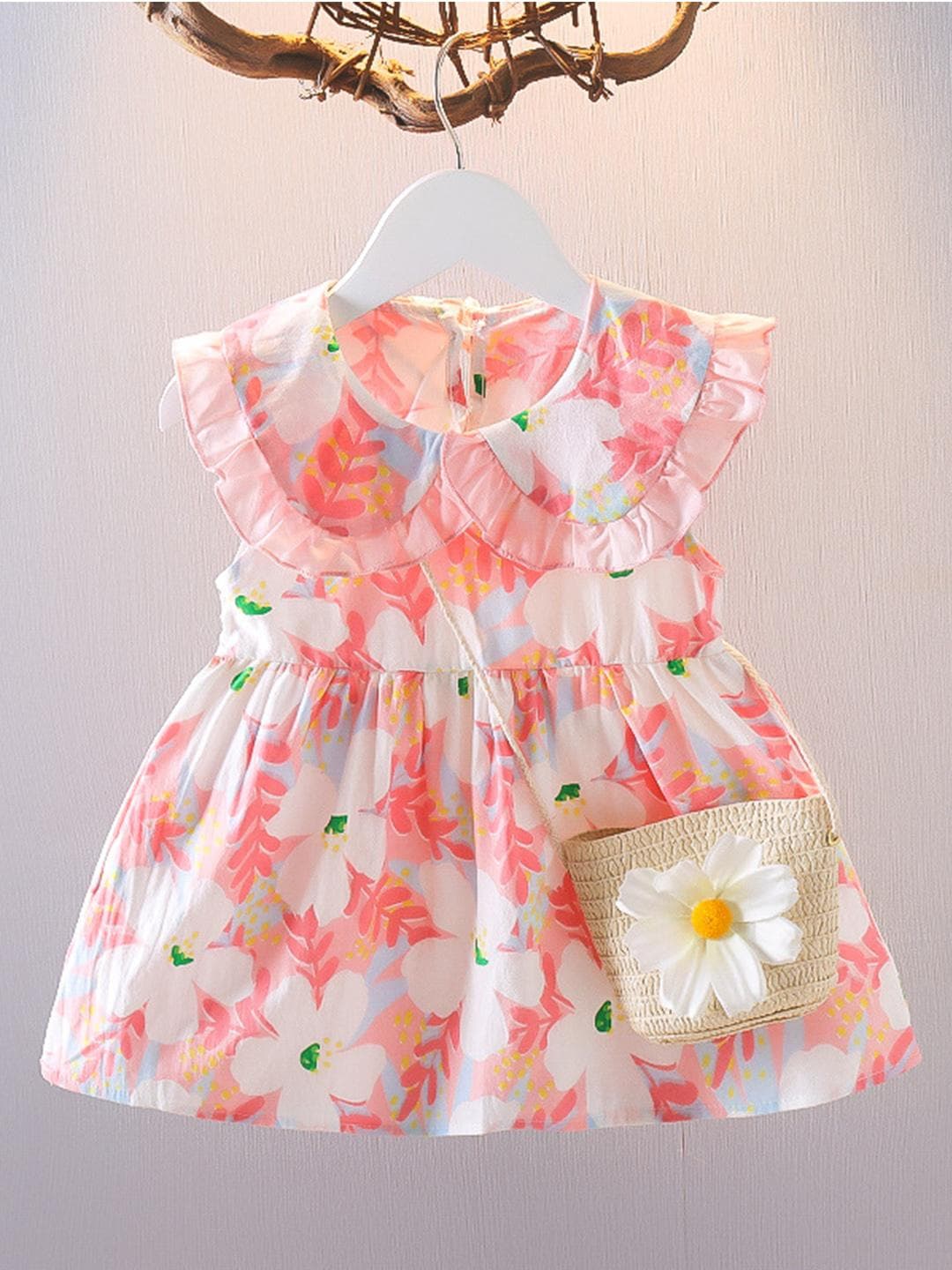 Bold N Elegant Boho Mini Dress With Purse