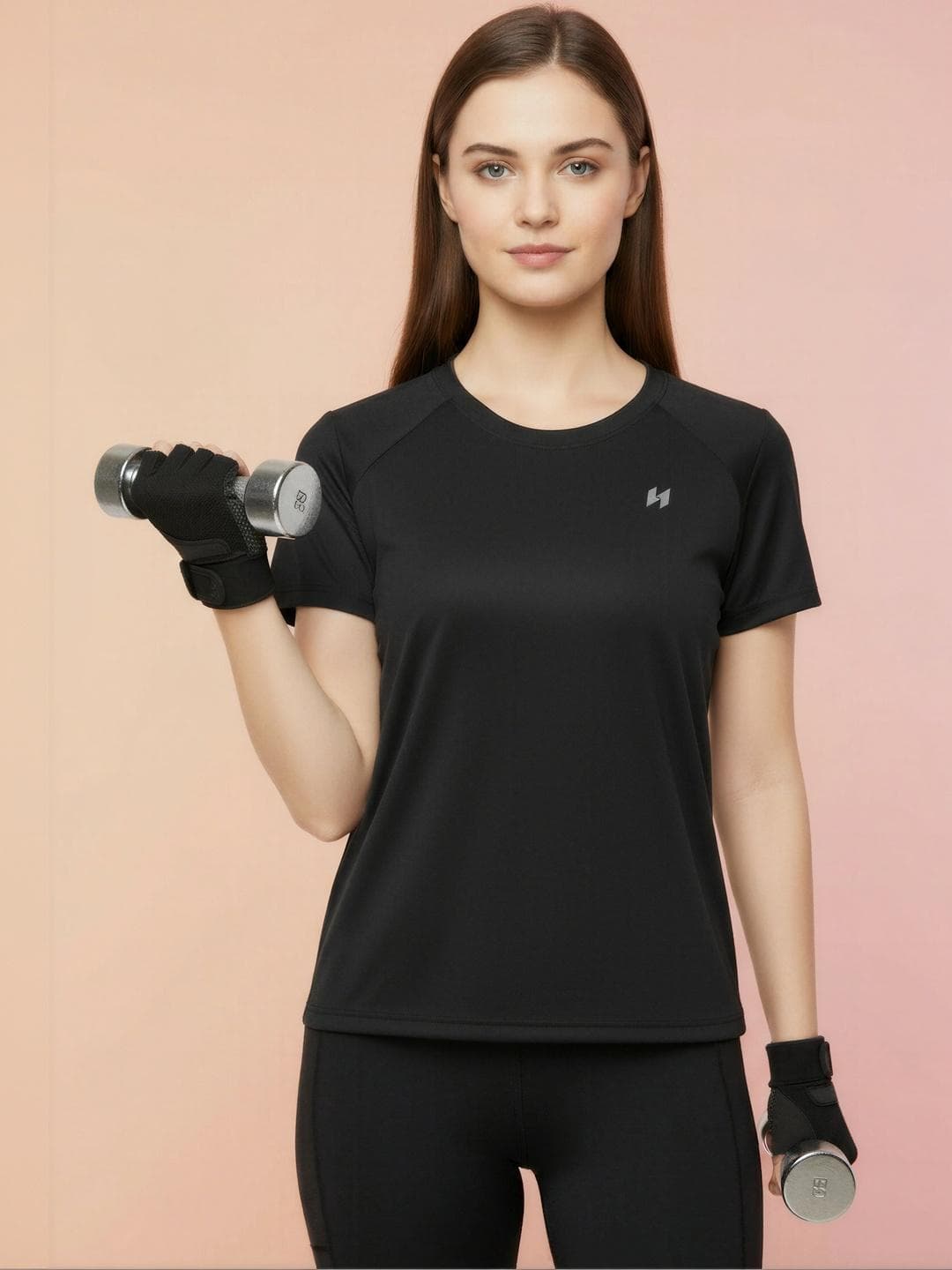 HUMAN SPIRIT Women Round Neck Raglan Sleeves T Shirt