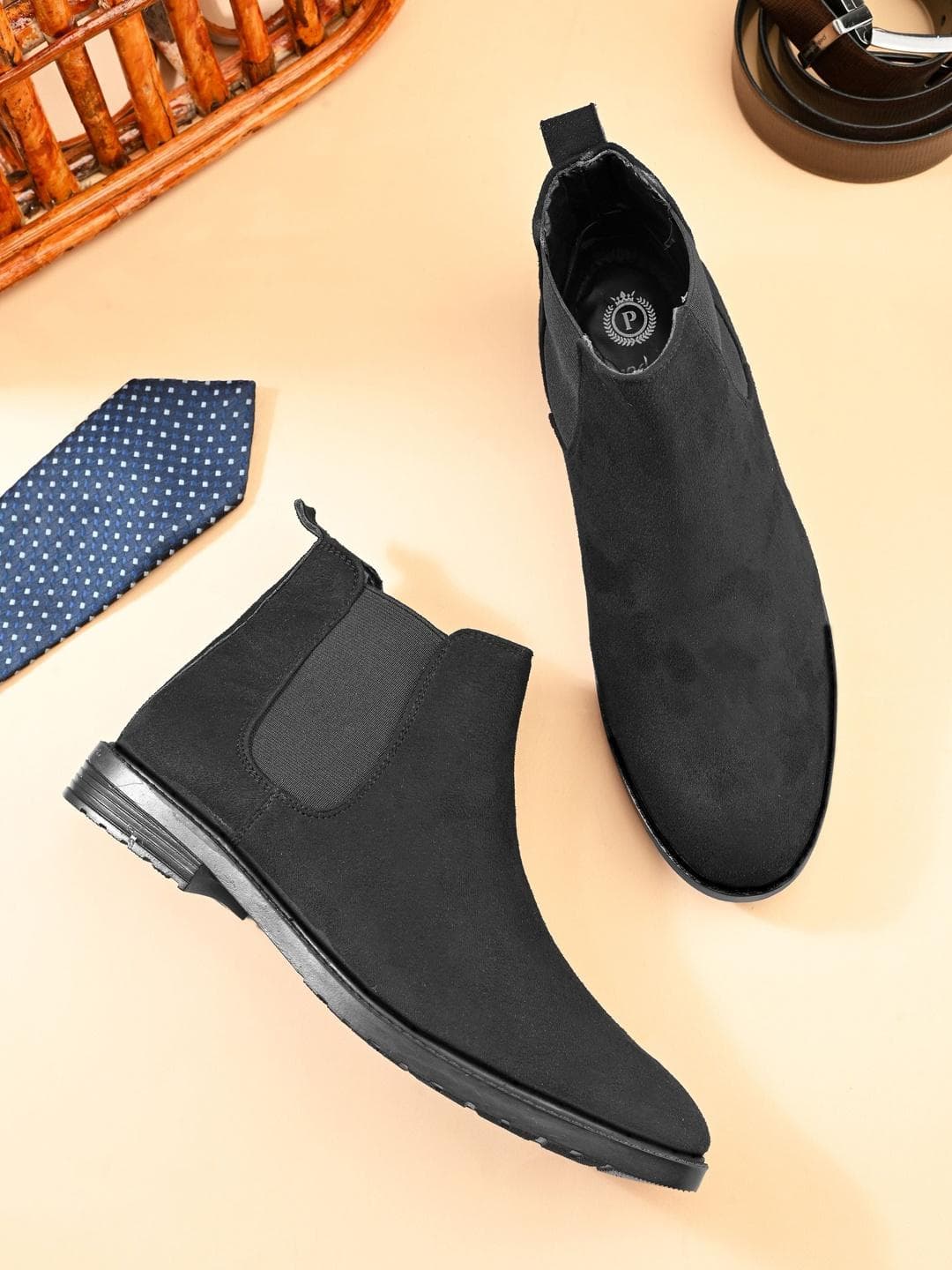 PRODOCK Men Fashion Round Toe Mid Top Prodock Boots