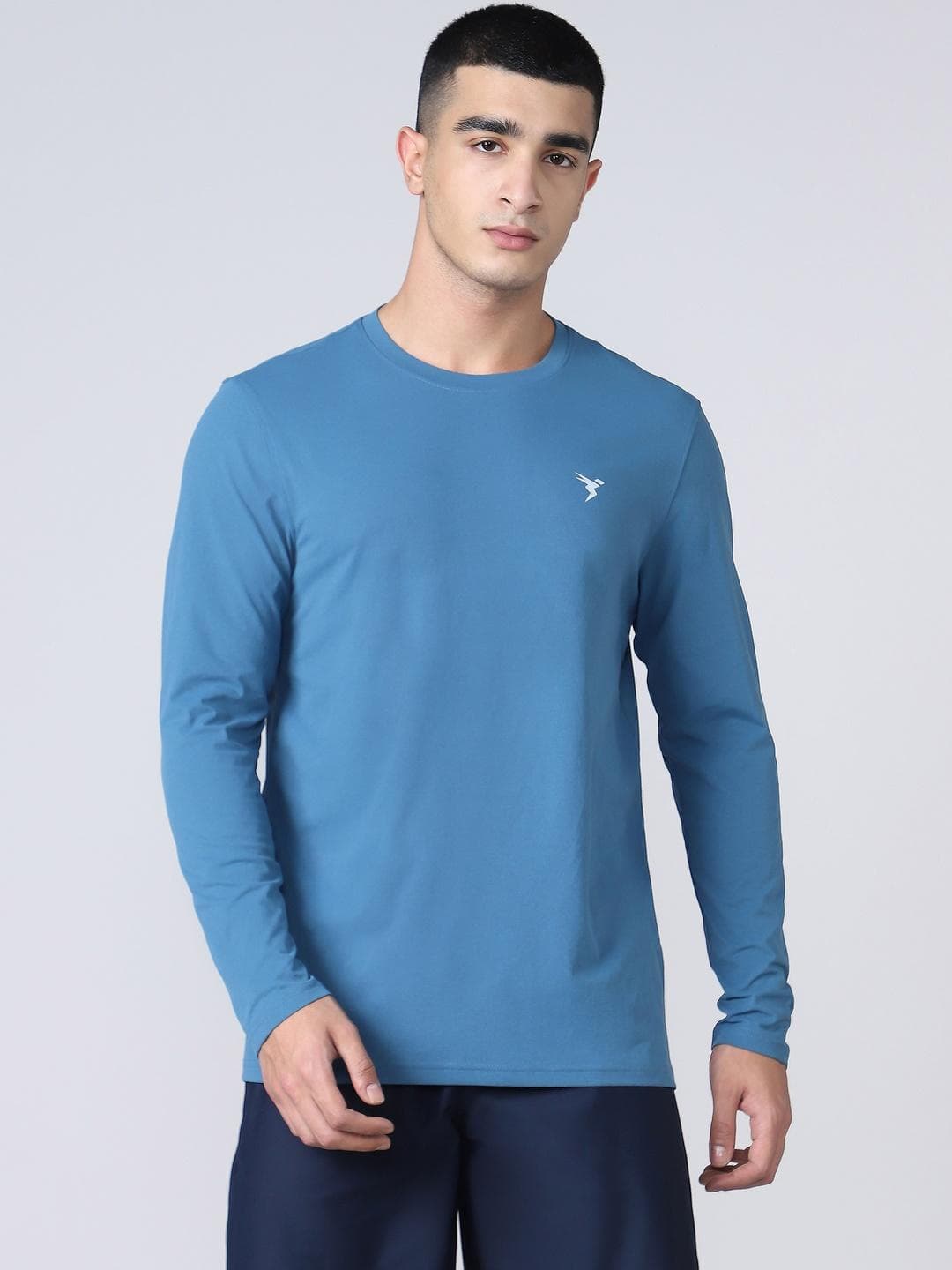 Technosport Men Brand Logo Slim Fit T Shirt