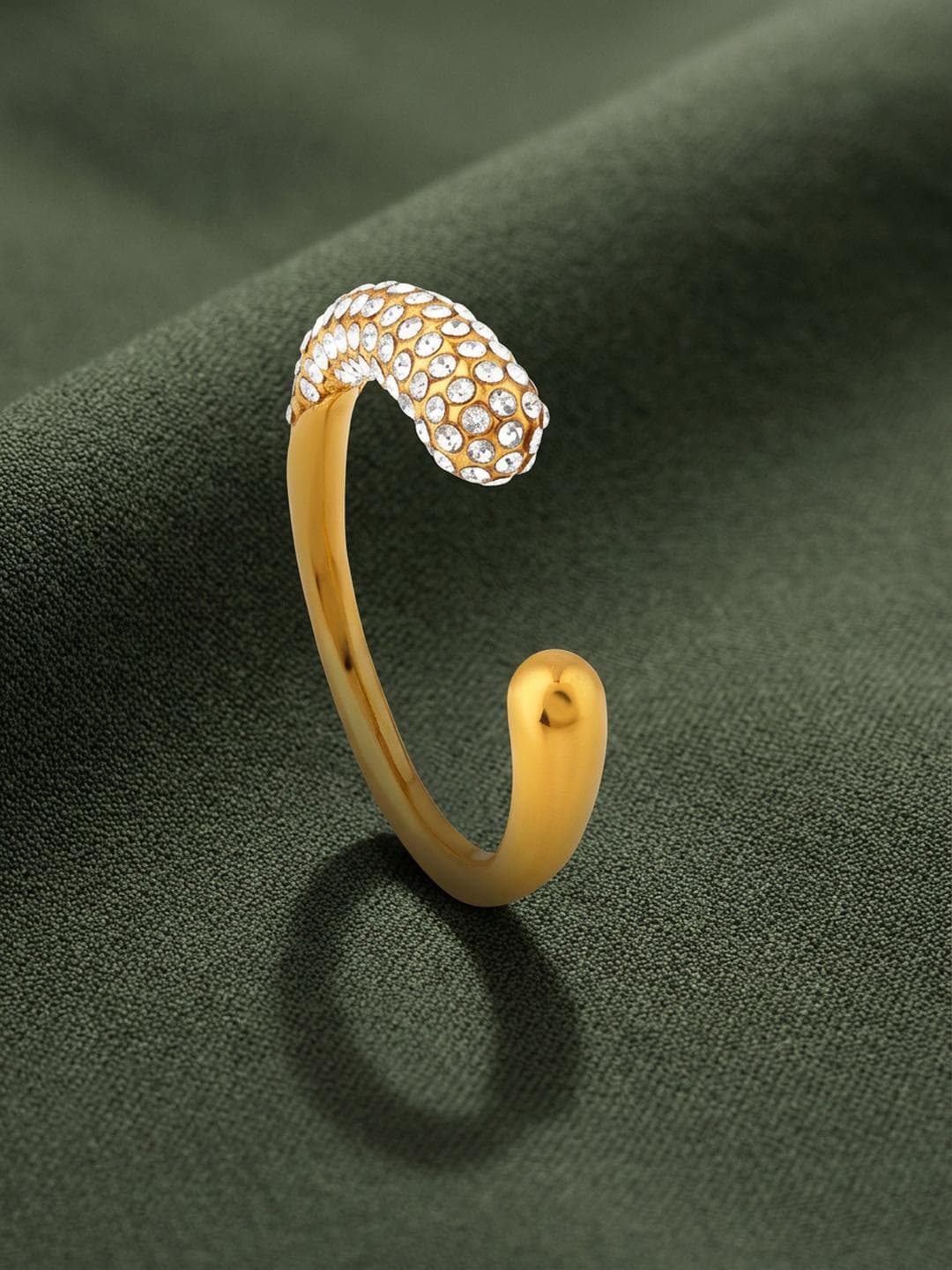 ELRA 18k Gold Plated Celestial Stainless Steel Waterproof & Anti Tarnish Ring